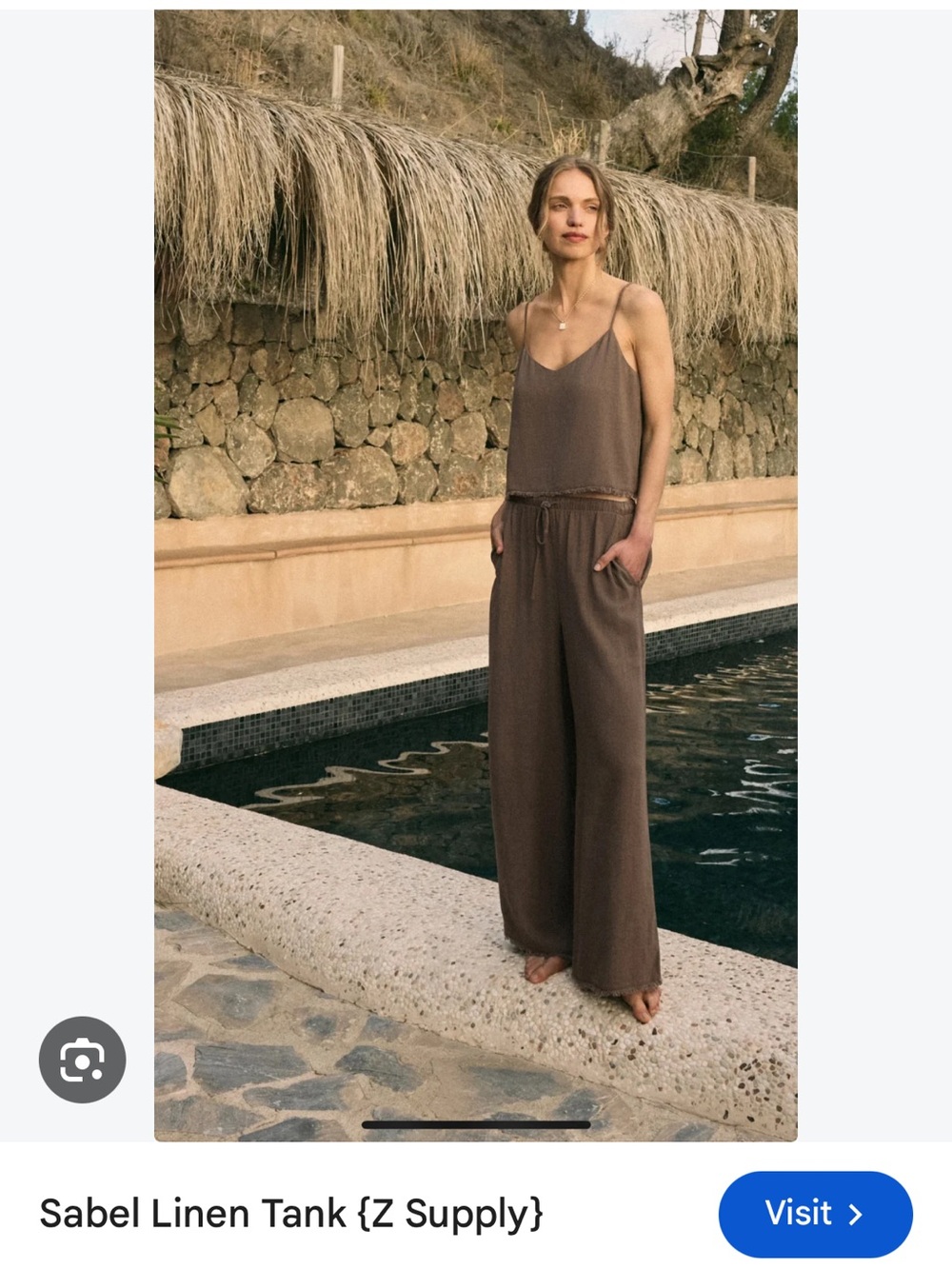 Z Supply Linen Tank